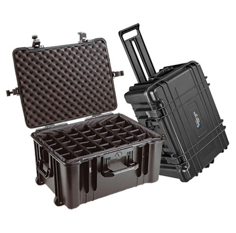 Skrzynie Outdoor cases wodoszczelne, odporne na uderzenia, różne typy i wymiary